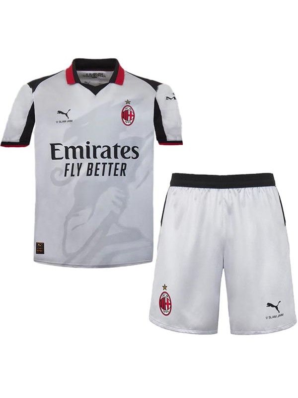 AC milan fourth kids kit 2025-2026
